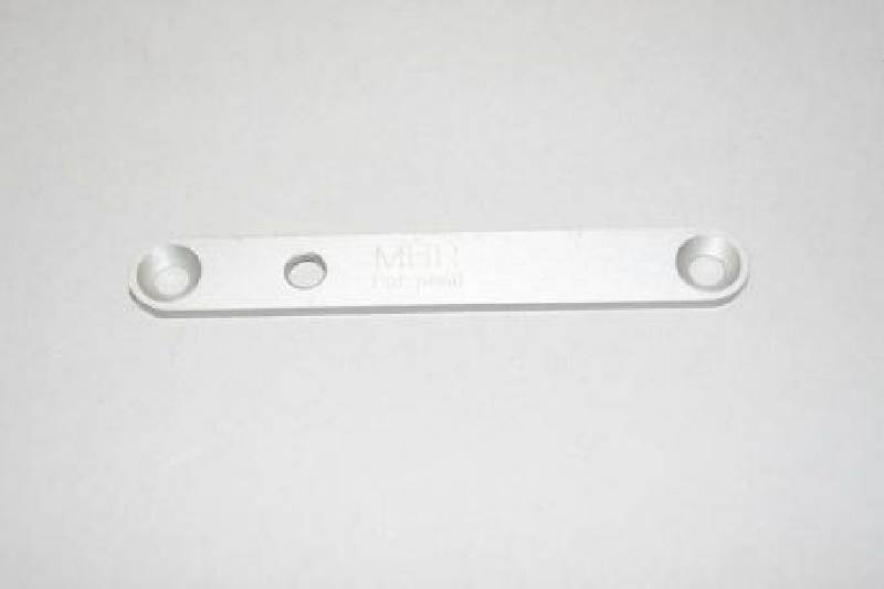 Blixt sideplade ved justerarm